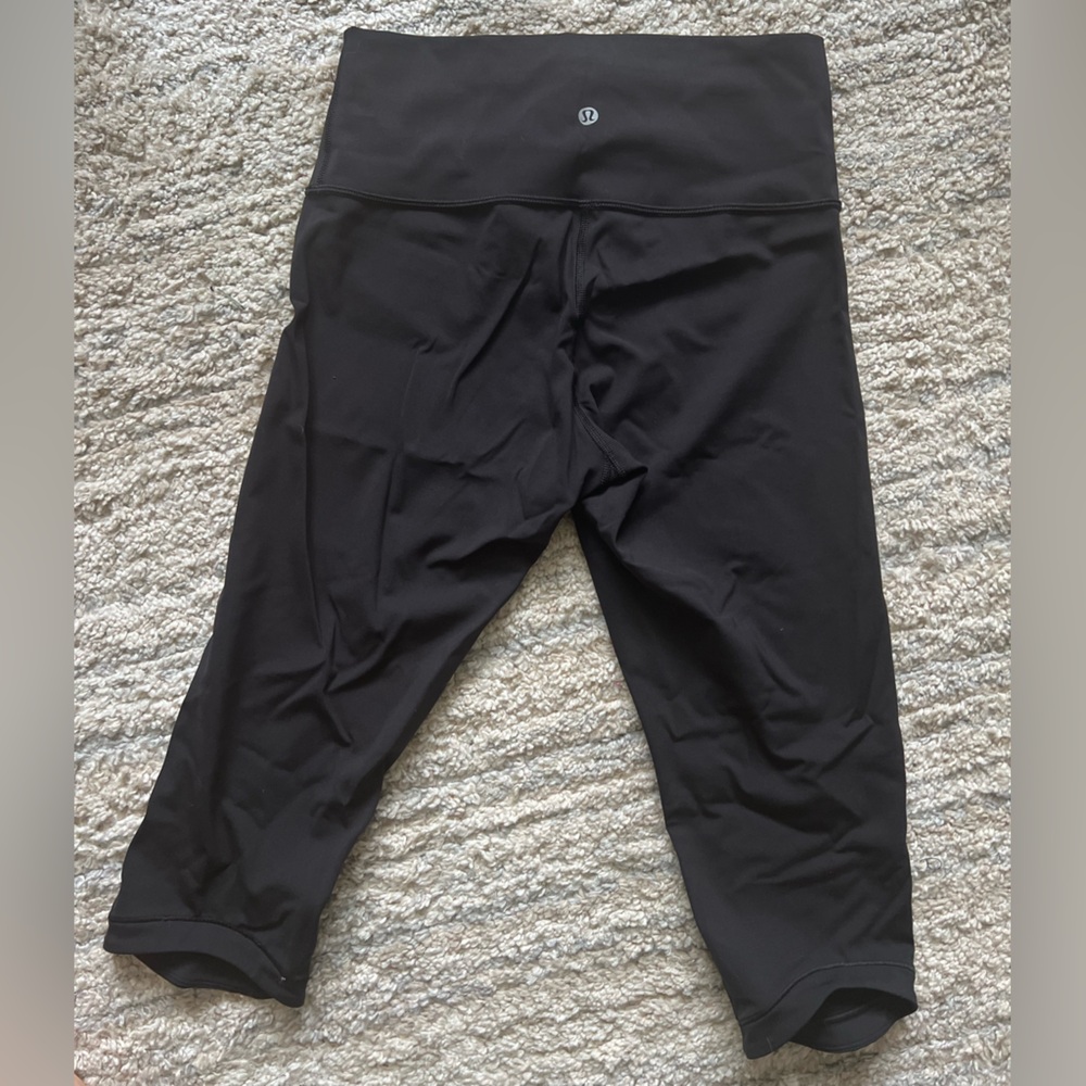 Lululemon align crop pants size 8 black